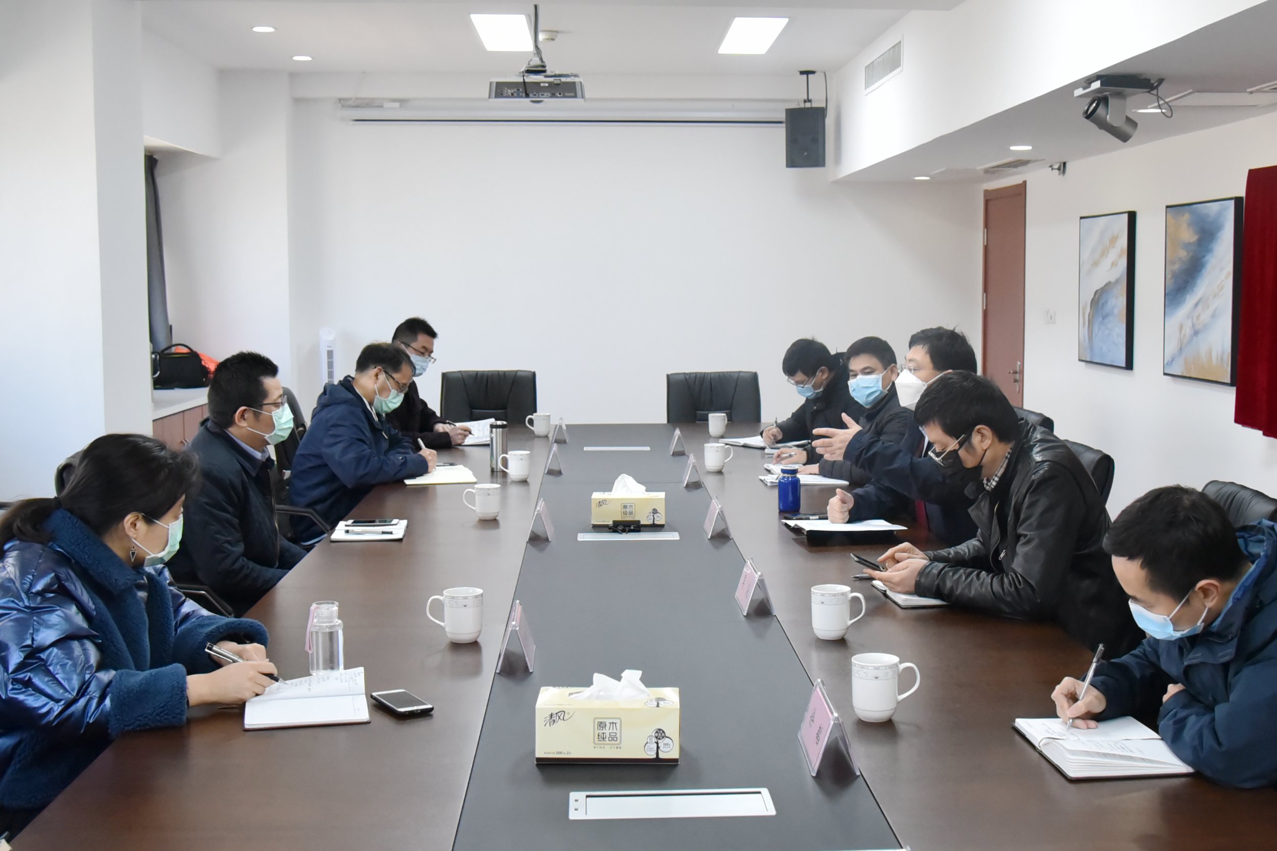 兴合集团赵有国副总裁一行调研开云体云APP官网入口疫情防控工作