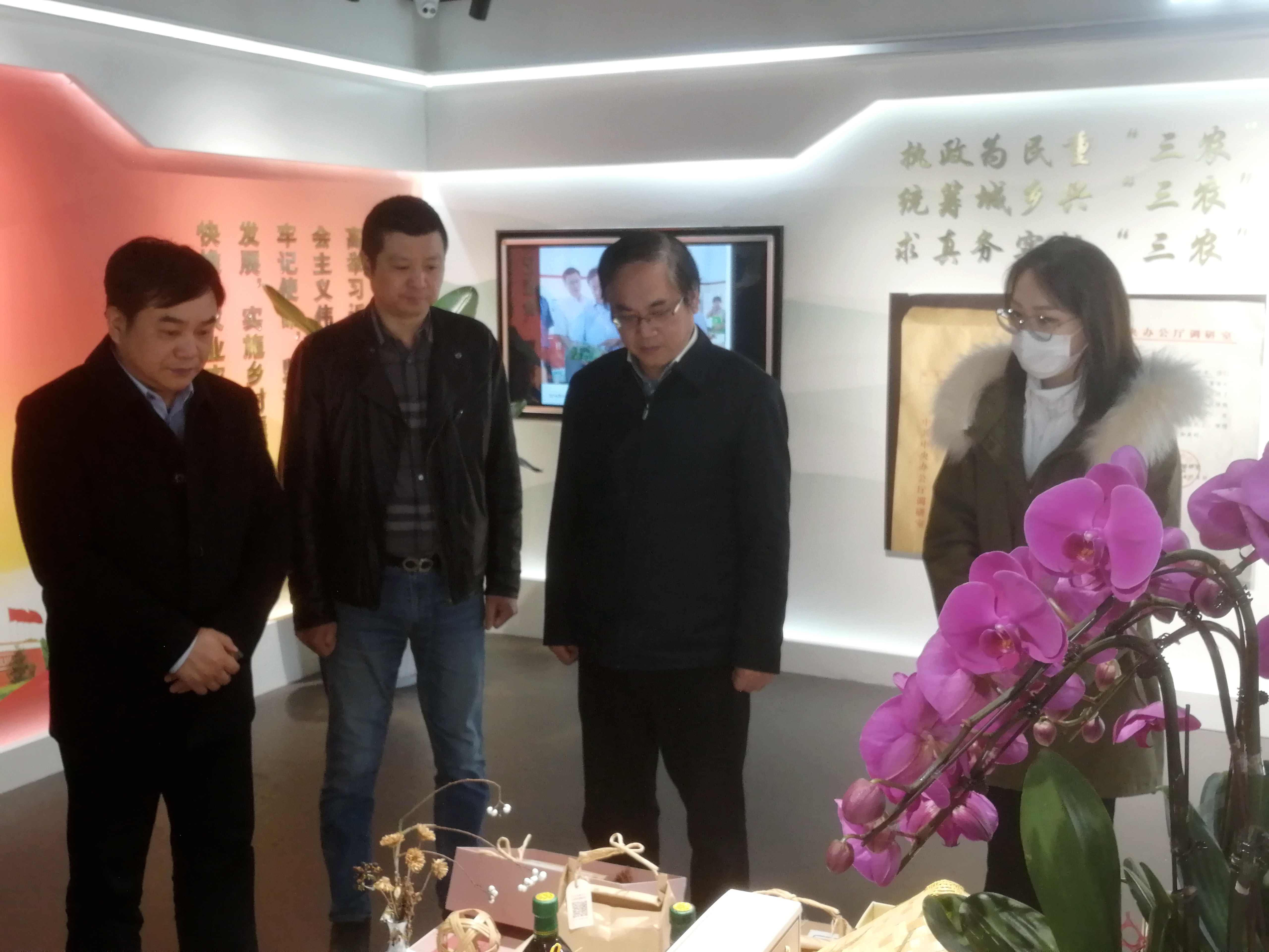 浙江省发改委副主任徐幸一行莅临开云体云APP官网入口茶博园调研