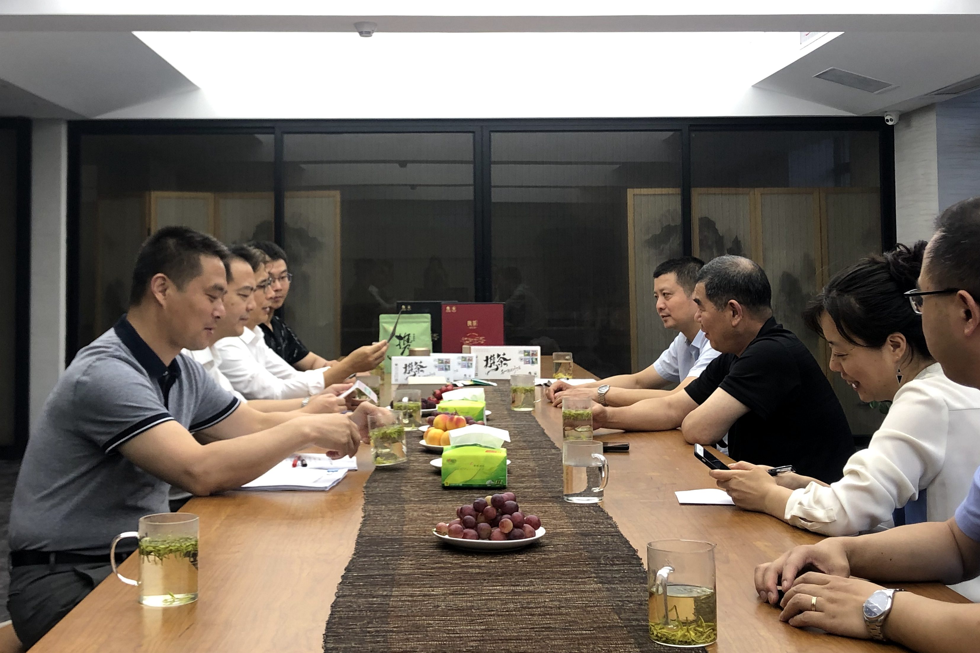 安徽省供销社副主任汪斌一行考察开云体云APP官网入口