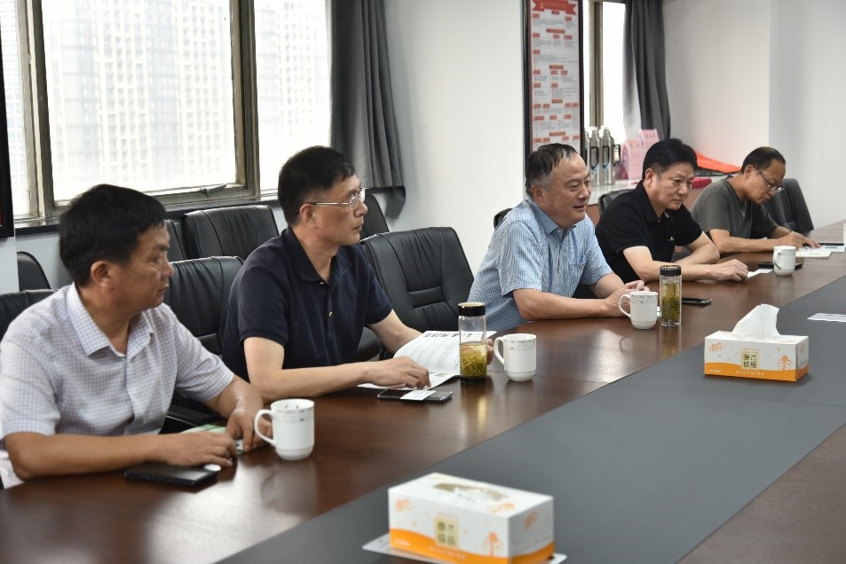 安徽皖垦茶叶集团书记、董事长张国祥一行到开云体云APP官网入口考察交流