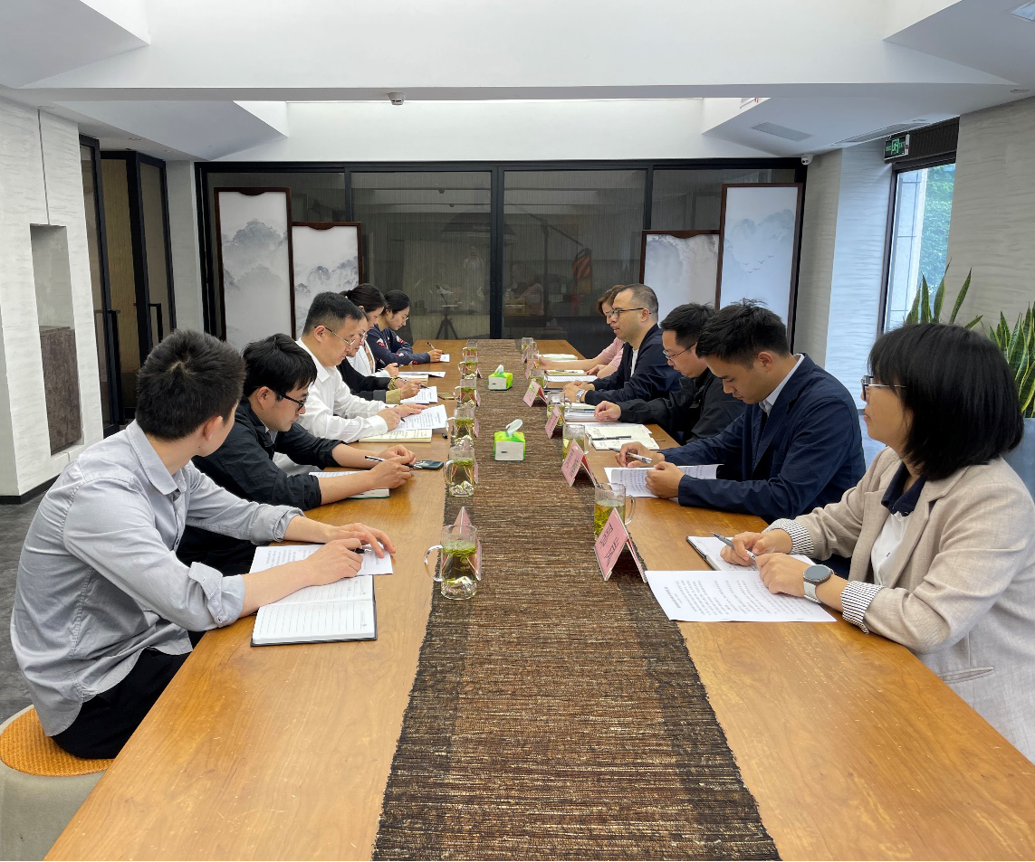 省社副主任冯冠胜莅临开云体云APP官网入口狮峰茶业公司调研