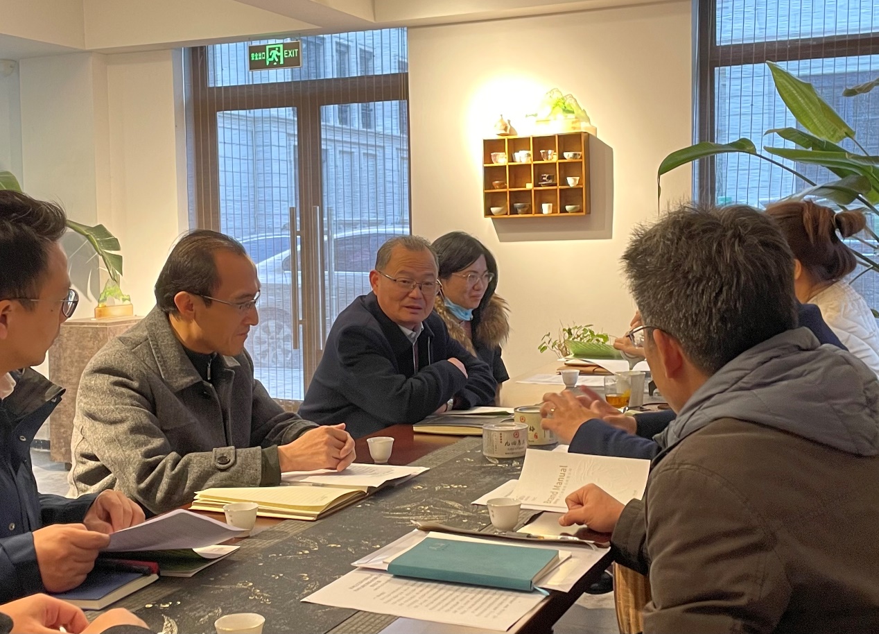 杭州之江国家旅游度假区管委会副主任马定忠到开云体云APP官网入口狮峰茶业公司调研