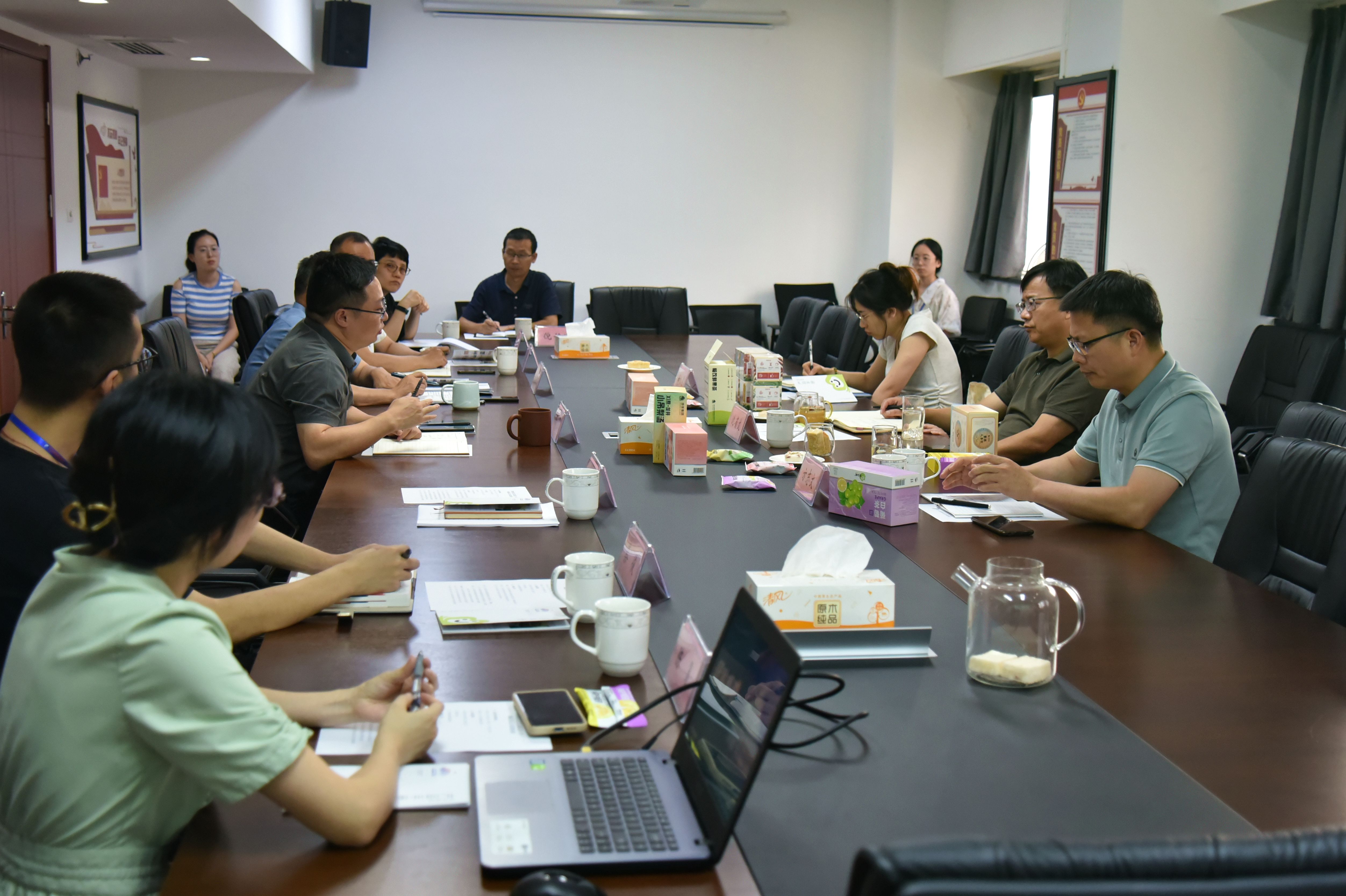 省供销社理事会副主任沈省文赴开云体云APP官网入口调研