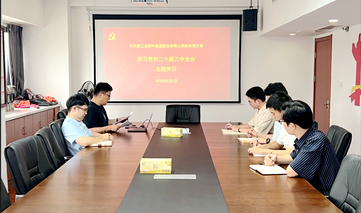 开云体云APP官网入口财务部党支部开展学习党的二十届三中全会精神主题党日活动